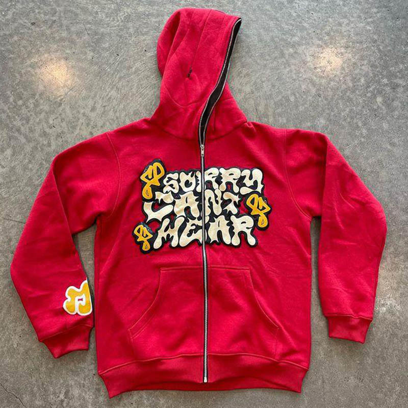 Sudaderas con capucha con crem - Street Fashion Zip Up Hoodie reseña y precio