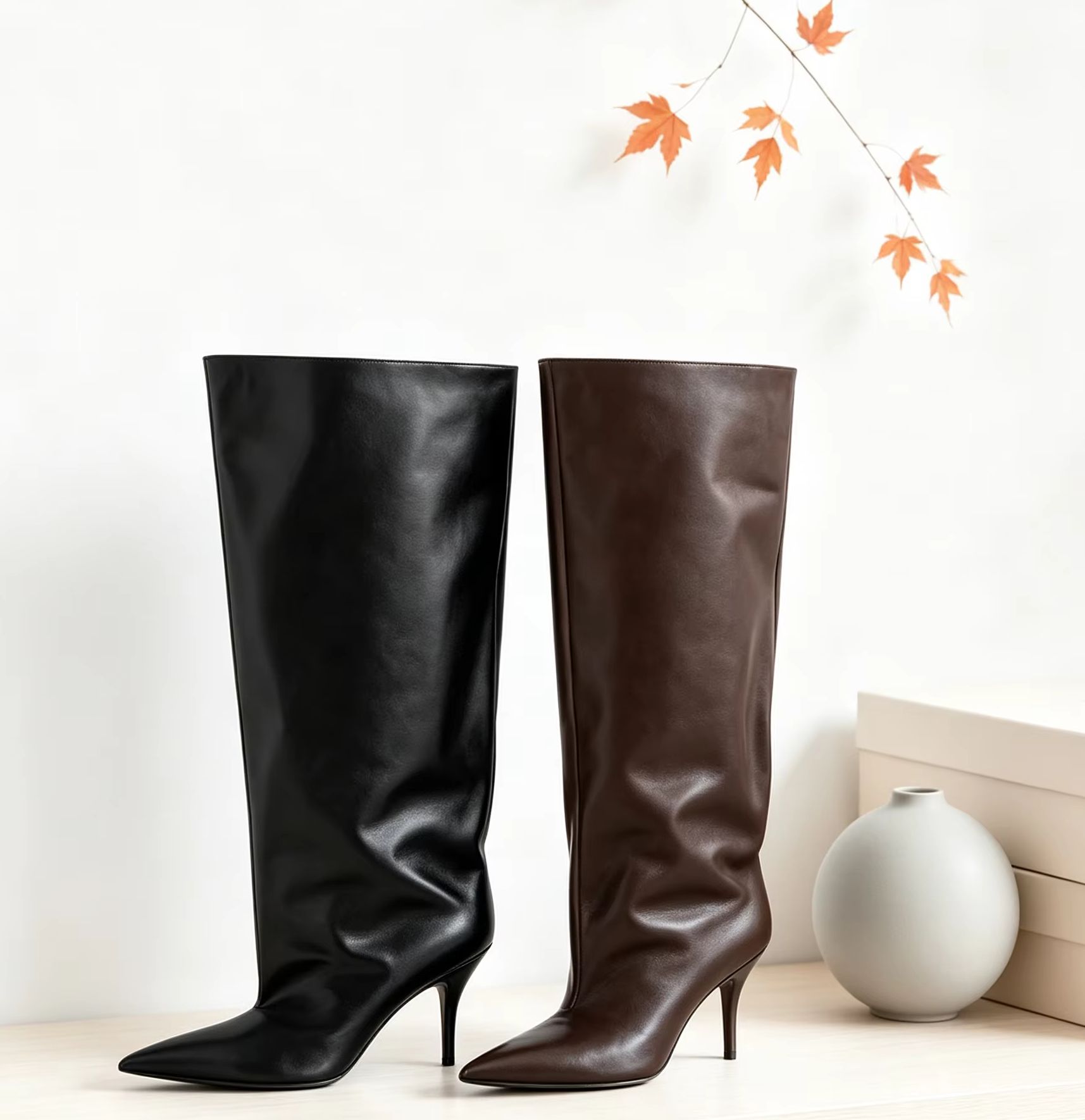 Botas altas hasta la rodilla c - Street Fashion Lady reseña y precio