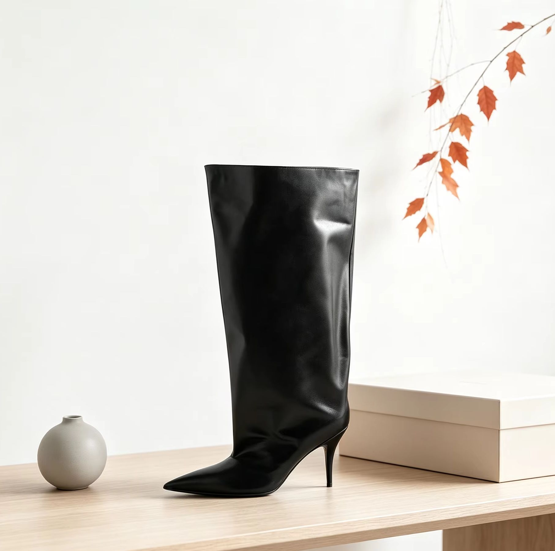 Botas altas hasta la rodilla c - Street Fashion Lady reseña y precio