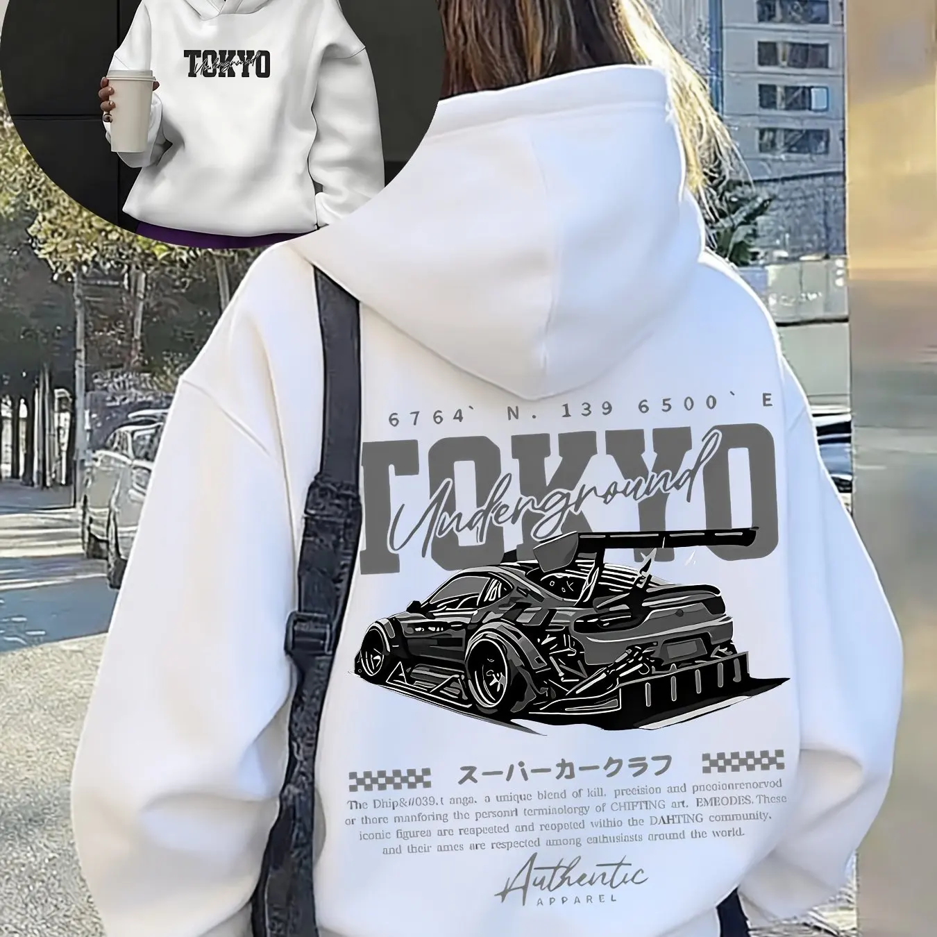Sudadera con Capucha Estilo Ja - Street Fashion Tokyo reseña y precio