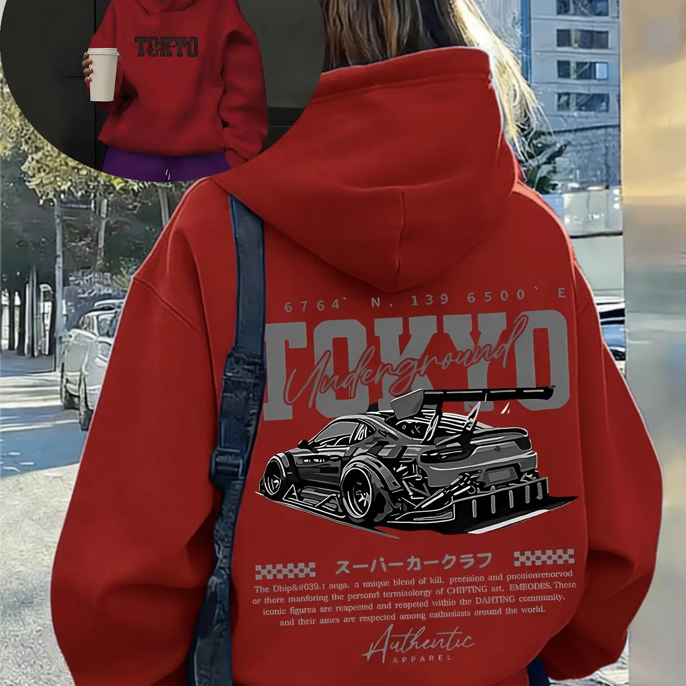 Sudadera con Capucha Estilo Ja - Street Fashion Tokyo reseña y precio