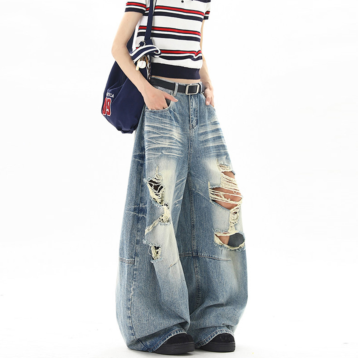 Pantalones Vaqueros Rotos de E - Street Fashion Jeans reseña y precio