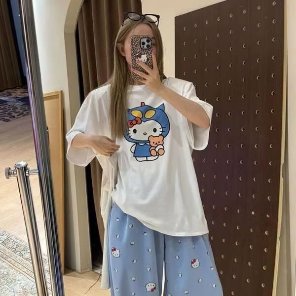Camiseta de manga corta con es - Street Fashion Tshirt reseña y precio