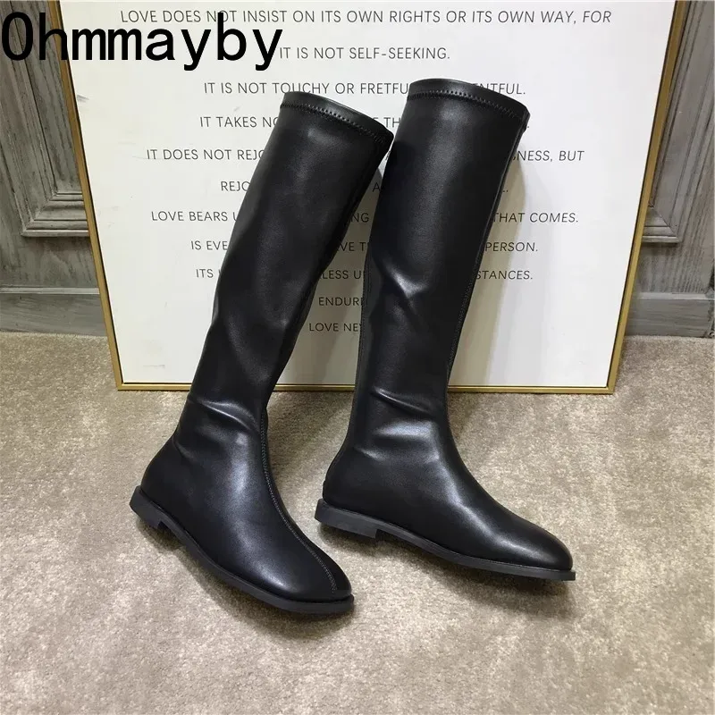 Botas hasta la rodilla elástic - Street Fashion Rome reseña y precio