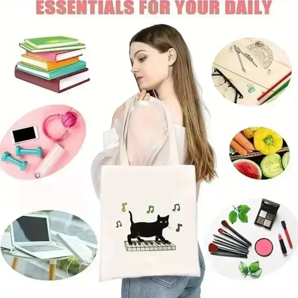Bolso de mano con estampado de - Tote Bag Canvas Print reseña y precio
