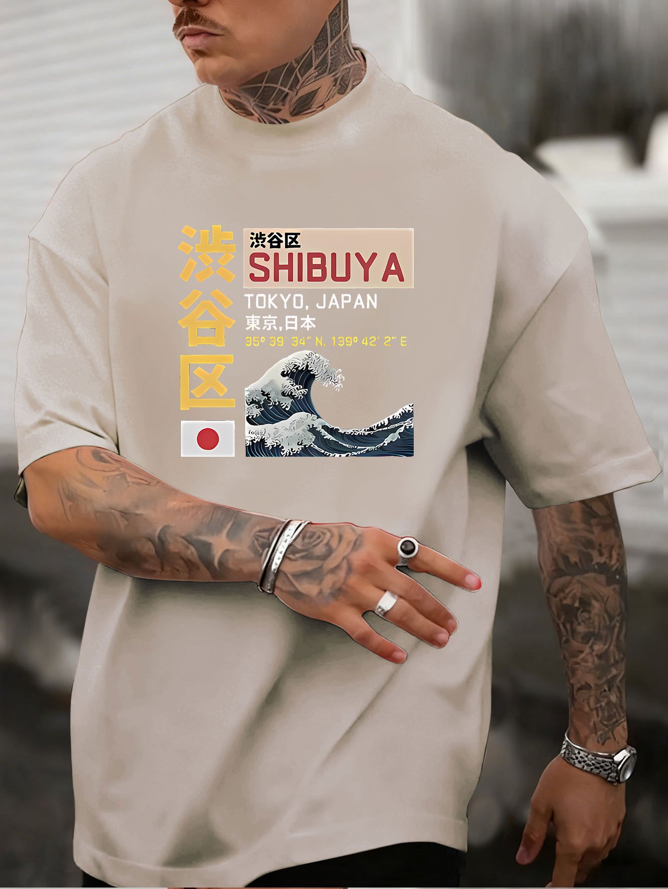 Nueva camiseta estampada Tokyo - Street Fashion Tokyo reseña y precio
