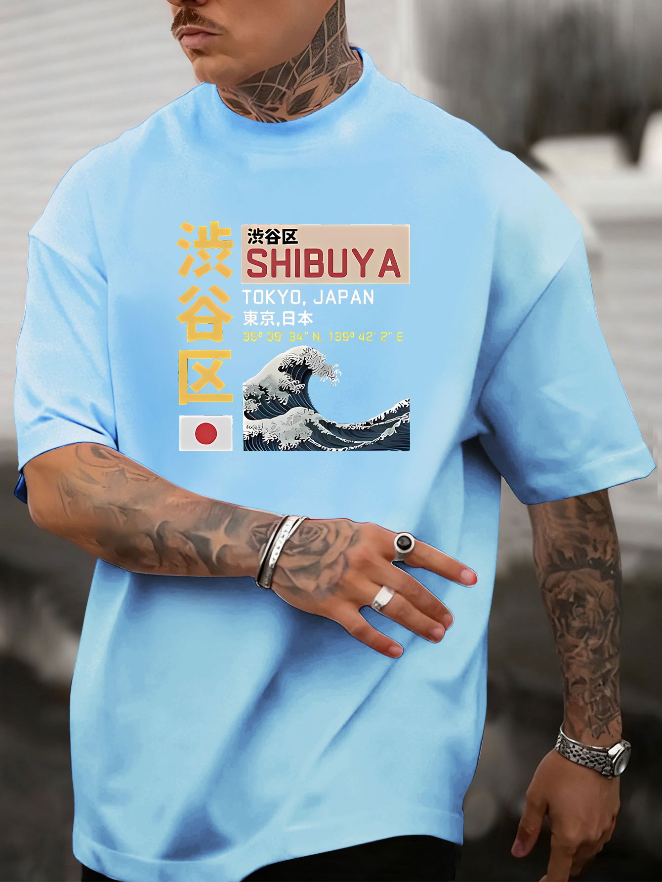Nueva camiseta estampada Tokyo - Street Fashion Tokyo reseña y precio