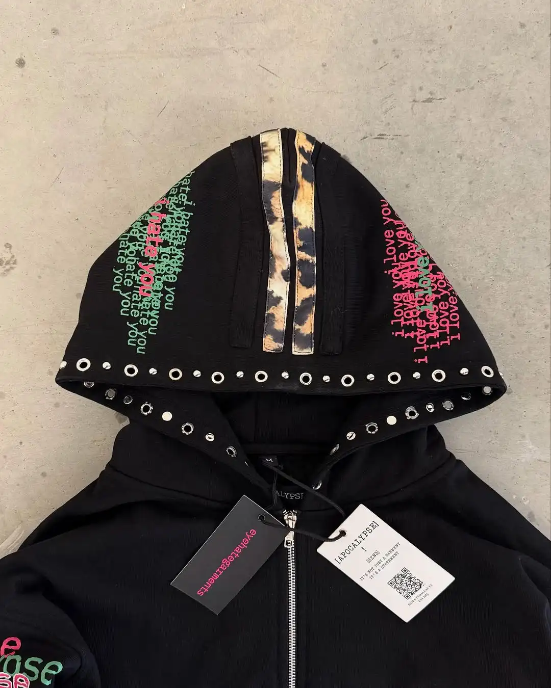 Eyehategarment Street Fashion  - Street Fashion Zip Up Hoodie reseña y precio