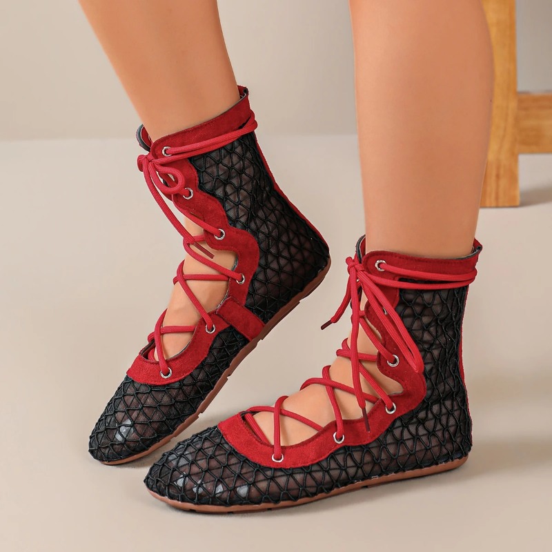 Botas de tacón bajo con punta  - Street Fashion Plus Size reseña y precio