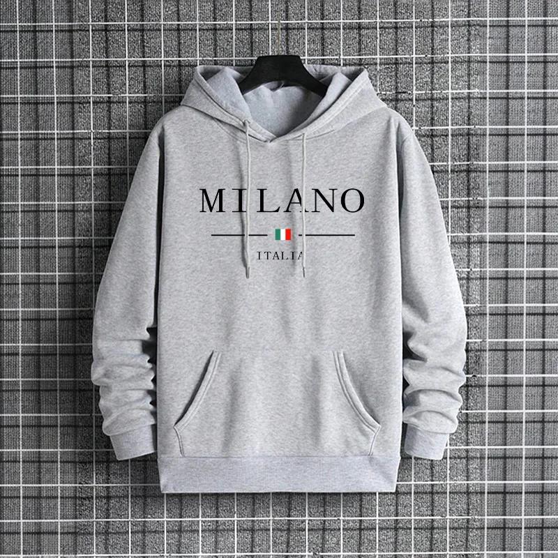 Sudadera con Capucha para Homb - Street Fashion Of Milan reseña y precio