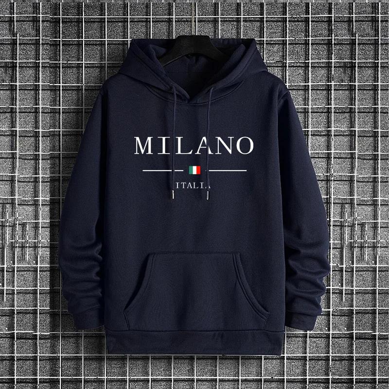 Sudadera con Capucha para Homb - Street Fashion Of Milan reseña y precio