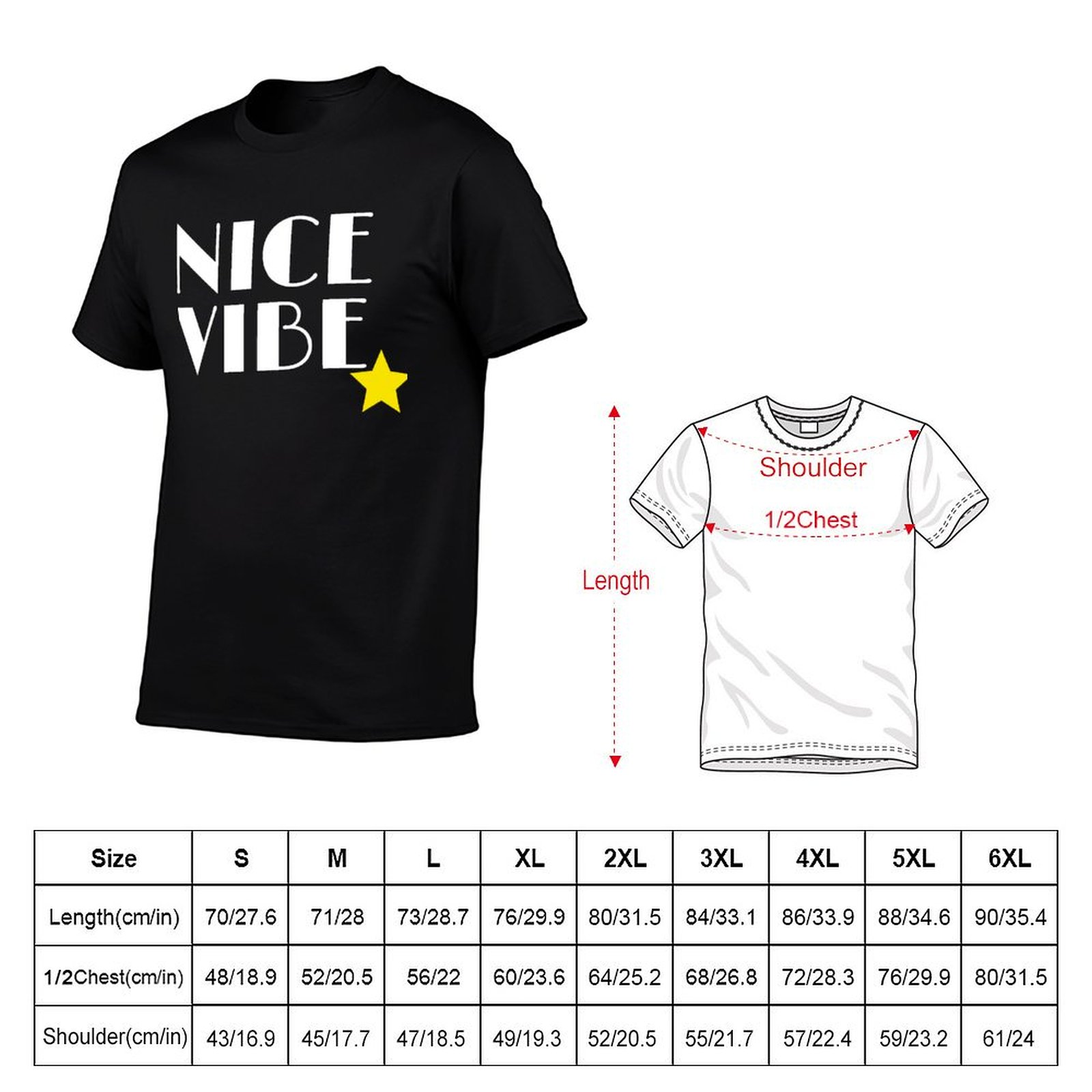 Camiseta Nice Vibe (Ichigo Str - Street Fashion Vibes reseña y precio